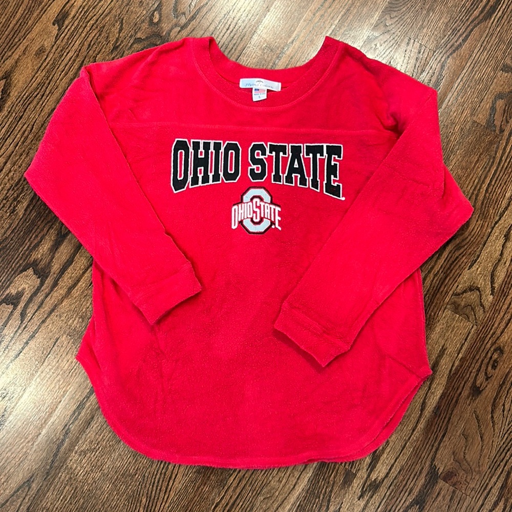 Never Worn, Super Soft Ohio State LS Top, Size Large, GO BUCKEYES!